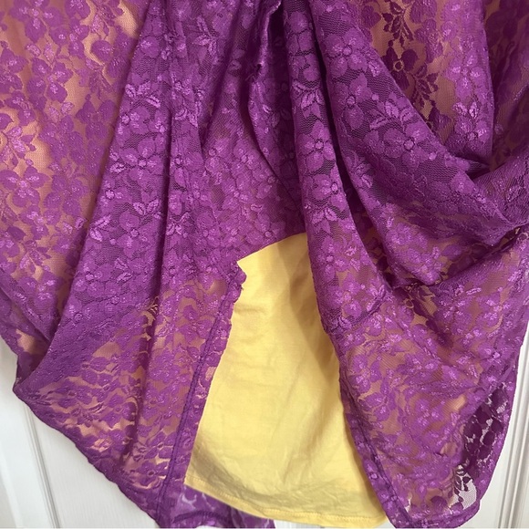 LOGO Lori Goldstein Tunic Womens Large Lace Sheer Overlay Tank Layered Top Boho - Picture 3 of 12